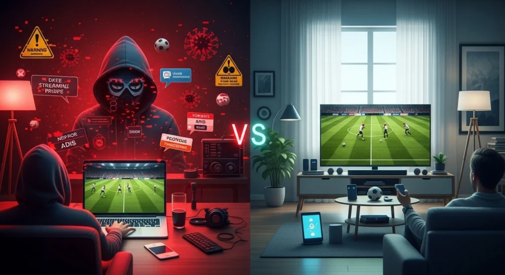 imagen para Streaming Pirata de Fútbol Riesgos Reales Que Nadie Te Explica